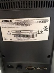 Bose Cinnamate GS Series 11 Digital Speaker System With Remote And Cables Tested