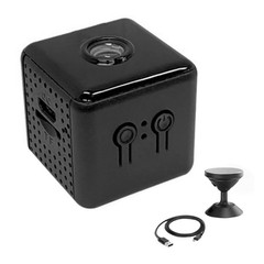 1080P HD Mini Security Camera w/IR Night Vision Motion Alert SD Slot iOS Android