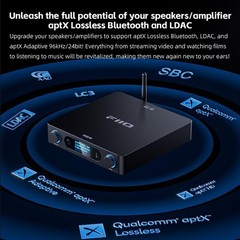 FiiO BR15 R2R High-Resolution Bluetooth 6.0 Audio Receiver with QCC5181 (Black)