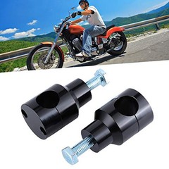 Handlebar Risers With Clamps, 25mm 1.0in Universal Circular Handlebar Riser