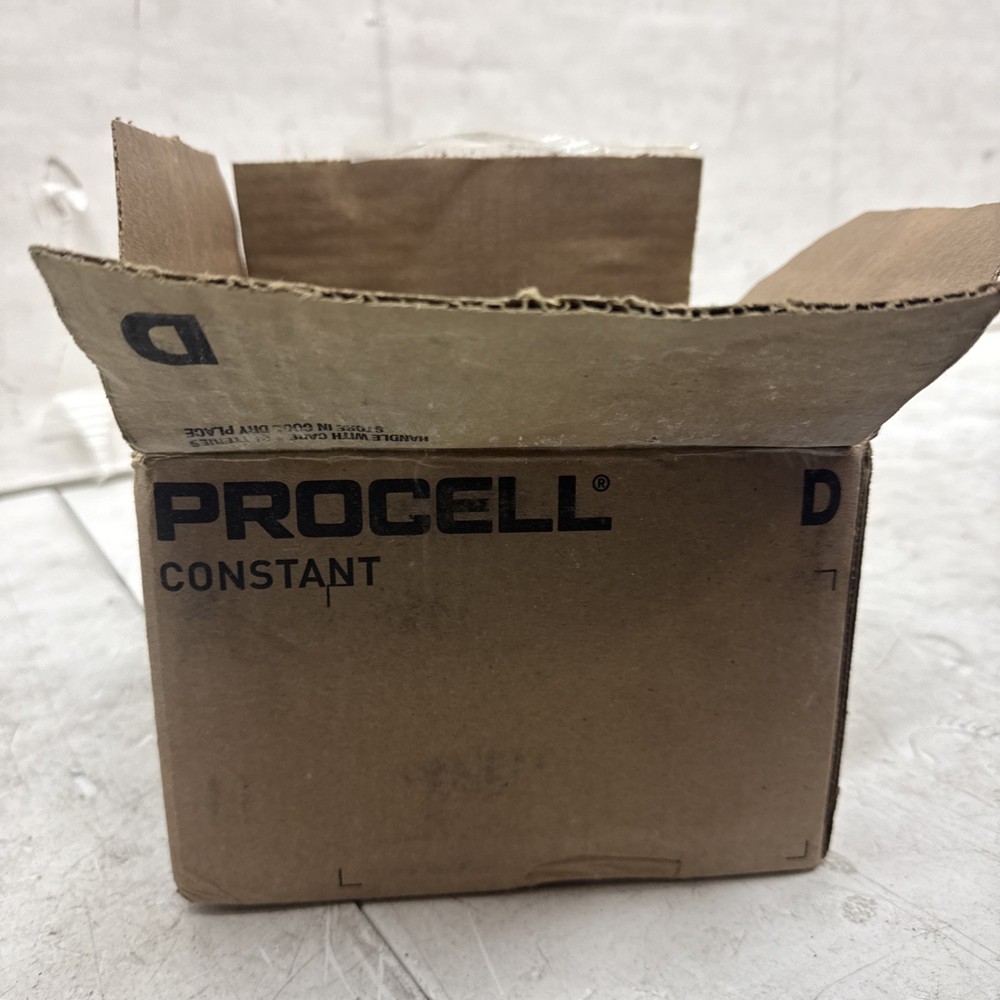 72ct-6pk Of 12each Duracell PROCELL Alkaline Battery D 12 Pack (PC1300) 410698