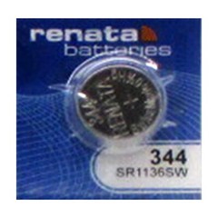 5 Renata 344 – SR1136SW Silver-Oxide Battery 1.55V