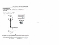 Louroe LE-770 Verifact A-ML M, wall or ceiling Monitoring Microphone