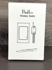Thinkbee Wireless Light Switch Kit No Wiring Mini Remote Switch NIOB
