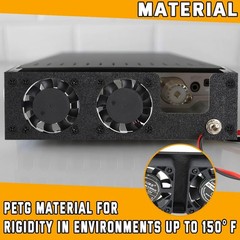 For AnyTone AT-6666 / AT-6666 PRO / Radioddity QT-80 Radio Transceiver Fan Kit