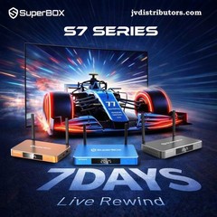 Easy-To-Use SuperBox S7 PRO Android TV Box AUTHORIZED with FREE SET-UP and Ship