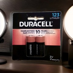 Duracell🔋123 Lithium 3.Volt Two Pack Guaranteed 10 Years