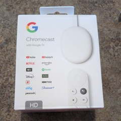 Google Chromecast with Google TV 4K Media Streamer