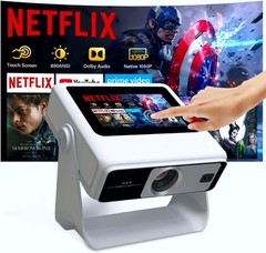 Native 1080P Mini Movie Projector with 1,000+ Apps$