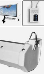84″ Motorized Projector Screen, Easy-to-Use & Lightweight— FREE SHIPPING