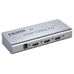 4K HDMI Splitter 1X2 1080P HDMI Switch Splitter with EDID RS232 TV HDTV 1 to 2