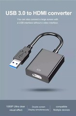 HD 1080P USB 3.0 to HDMI Video Cable Adapter For PC Laptop HDTV LCD TV Converter