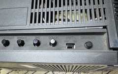 VTG Emerson 5.5” Mini Television FM AM Radio AC/DC 1989 Portable PC6 Rare Prop