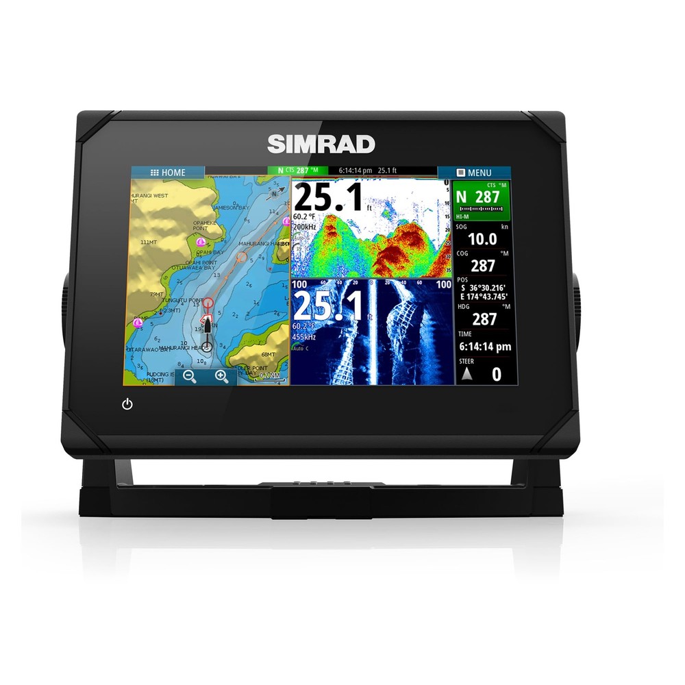 Simrad GO7 XSR – 7-inch Chartplotter with Active Imaging 3-in-1 Transducer