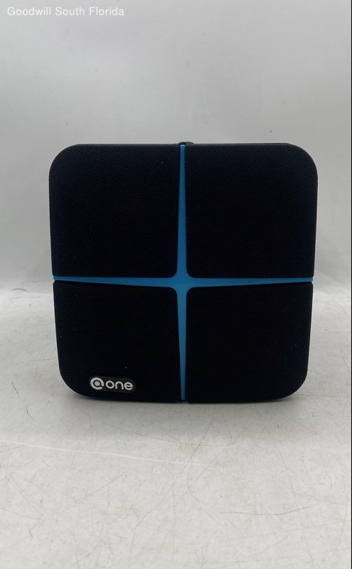 One Rocket Black Blue Home Audio Subwoofer Wireless Speaker Not Tested