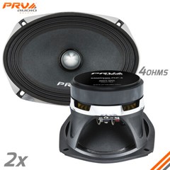2x PRV Audio 69MR500-PhP-4 Midrange Car Audio Speakers 4 Ohms 6×9 PRO 500W