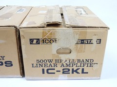 Icom IC-2KL Solid-State Ham Radio Amplifier + Boxes + Manuals (excellent)