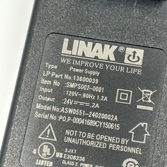 Linak – Power Supply – 13600039 – SMPS002-0001 – ASW0551-24020002A – TESTED