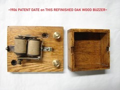 ~UNBRANDED VINTAGE STRAIGHT KEY, BUZZER & POWER SUPPLY~RECONDITIONED~WORKS~