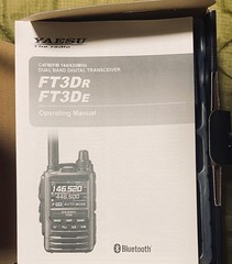 Yaesu FT3D Digital C4FM, UHF, VHF Transceiver Radio, Antenna, Charger, Manual