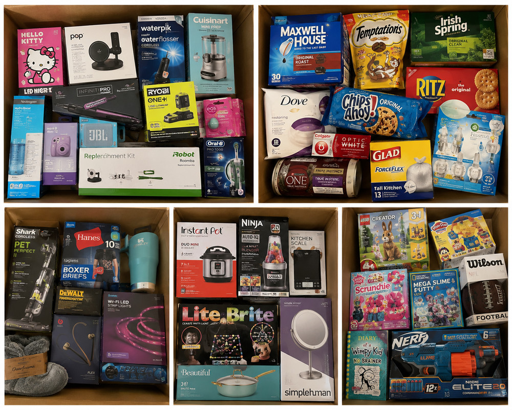 Mixed Retail Liquidation Box – Amazon, Target & Walmart Variety