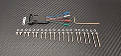 Headshell Slider for Elac Miracord46 PC810 820 830 831 TAS-8 hardware & screws