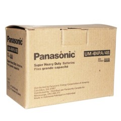 40x Panasonic AAA 1.5V Batteries Heavy Duty Power Carbon Zinc Triple A -Exp 2026