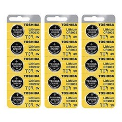 Lot of 50 Toshiba CR2032 New Fresh Date CR2032 2032 Lithium 3V Batteries Exp2033