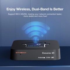 2026 GTMedia X1 ATSC 3.0/1.0 DRM 4K 11 Smart Converter Box Nextgen OTA HDTV DVR