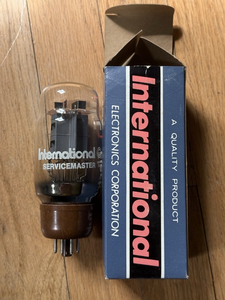 Single NOS Mullard England KT66 Iec Power Tube For Amplifier