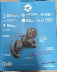 JLAB AUDIO STUDIO BLUETOOTH WIRELESS ON EAR HEADPHONES 30 HOURS OF PLAY TIME
