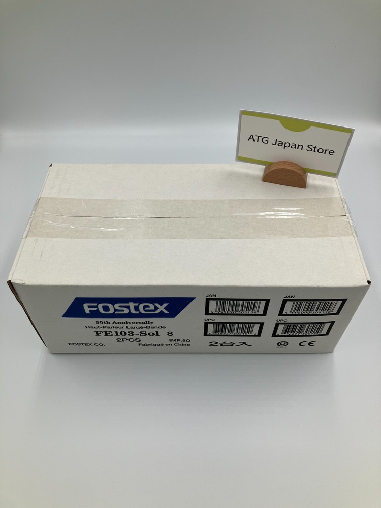 FOSTEX FE103-Sol 8Ω 10cm Full-Range Driver Limited 50th Anniversary Pair NEW