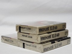 NEW 4 X Maxell XLII 60 Minute High Bias Blank Cassette Tapes SEALED (Read) xl ii