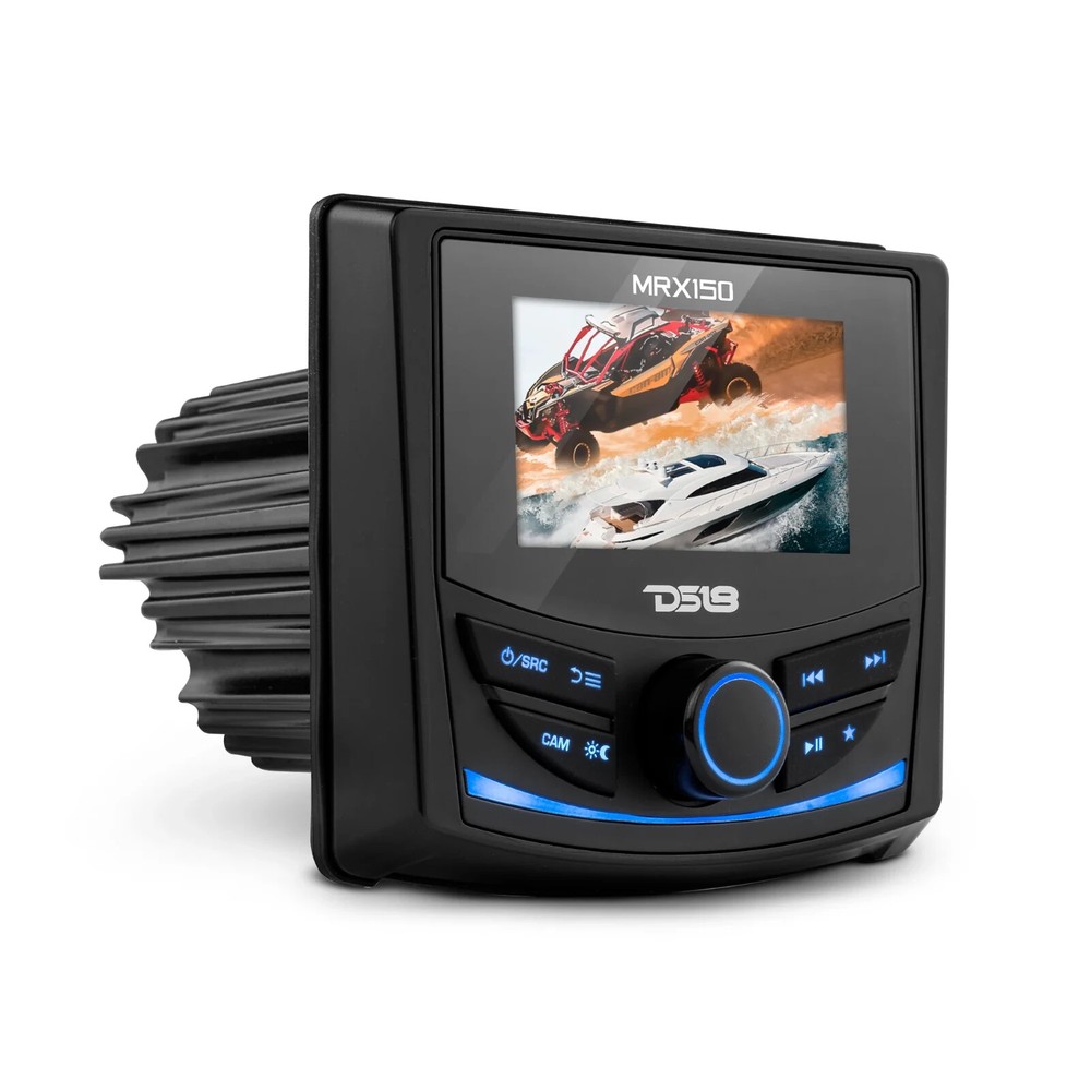 DS18 MRX150 3” Marine & Powersports Color Display Head Unit Receiver