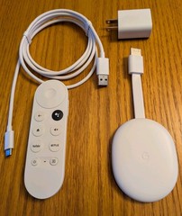 Google Chromecast with Google TV 4K Media Streamer