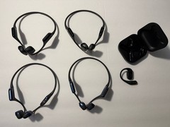 Lot of 5 – Shokz OpenRun Pro 2 / Mini /Openfit T910 Sports Headphones- FOR PARTS