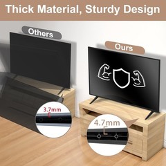Durable ABS Replacement TV Stand Legs for Toshiba TVs (32”-50”) – Easy Install