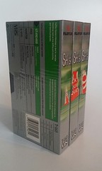 Fujifilm 3 Pack VHS Blank Tapes T-160 Up To 8hrs – Brand New