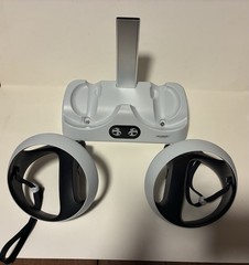 Sony PlayStation VR2, CFI-ZVR1 With Controller Charger and Headset Stand – USED