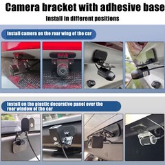Universal Rear Camera Mounting Bracket Dash Cam Mirror Cam Backup Camera Mount