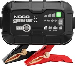 NOCO GENIUS5 5A Smart Battery Charger 6V 12V Maintainer for Lithium Lead Acid
