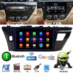 Apple CarPlay GPS Navi Android 15 Car Stereo Radio For Toyota Corolla 2014-2016