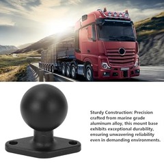 1.5in Ball Mount Base, C Size Ball Socket Arm Round Mount Base Holder Adapter