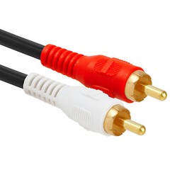 2 Pack 3.5mm Audio to 2 RCA Cable 1/8″ Stereo Female to 2RCA Male Y Splitter Aux