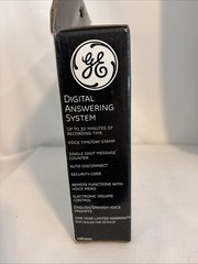 GE Digital Answering Machine White 29875GE1 Used In Original Box Free Ship