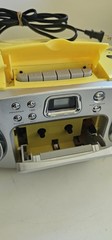 Emerson PD6528BL Cruiser Boombox Yellow CD, Cassette, Radio, Works!
