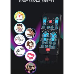 1PCS Handheld Voice Changer Multifunctional Sound Disguiser With 8 Voice Effects