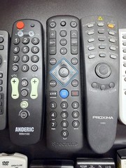 Mixed Bulk Lot of 35 Untested Remote Controls All with Covers Sony JVC Toshiba