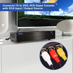 Premium 3 RCA to 3 RCA Male To Male Composite Audio Video AV Cable VCR DVD TV
