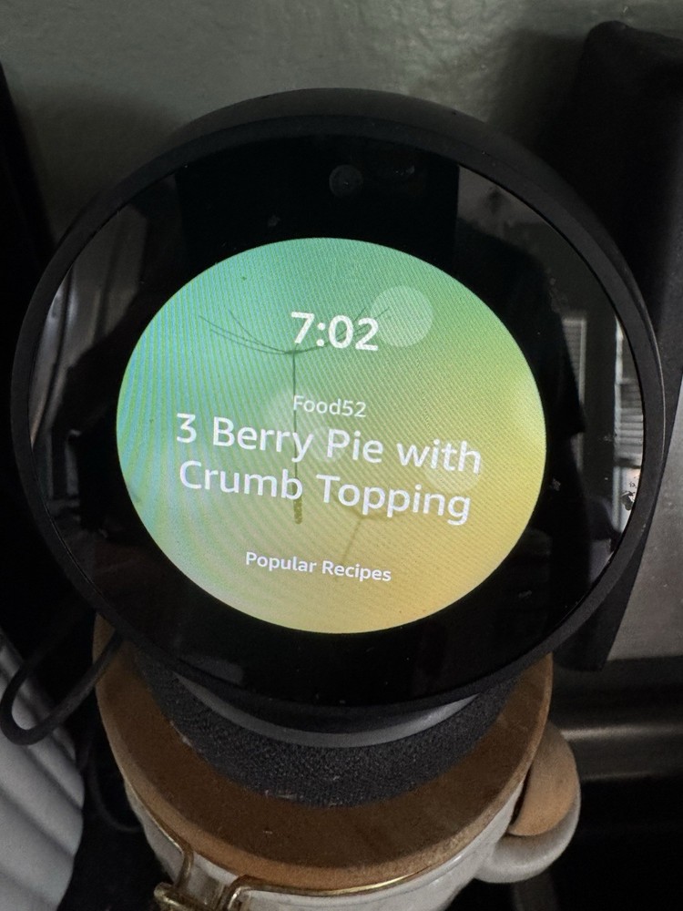 Amazon Echo Spot Smart Alarm Clock W/ Alexa – Black Model VN94DQ Tested